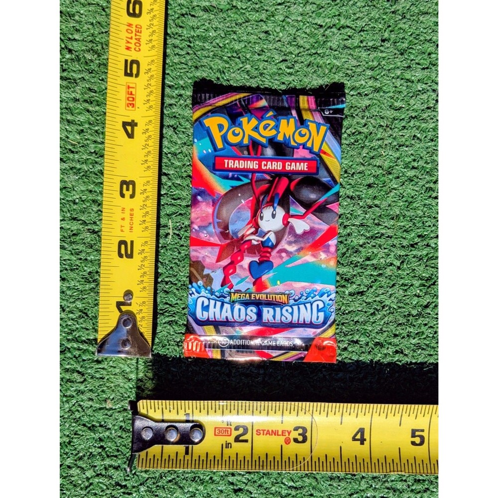 Pokemon Mega Evolution Chaos Rising Booster Pack 10 Trading Game Cards NIP